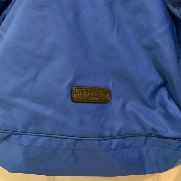 Liebeskind Blue Nylon Handbag With Detachable Leather Strap & Dual Handles - Picture 2 of 13